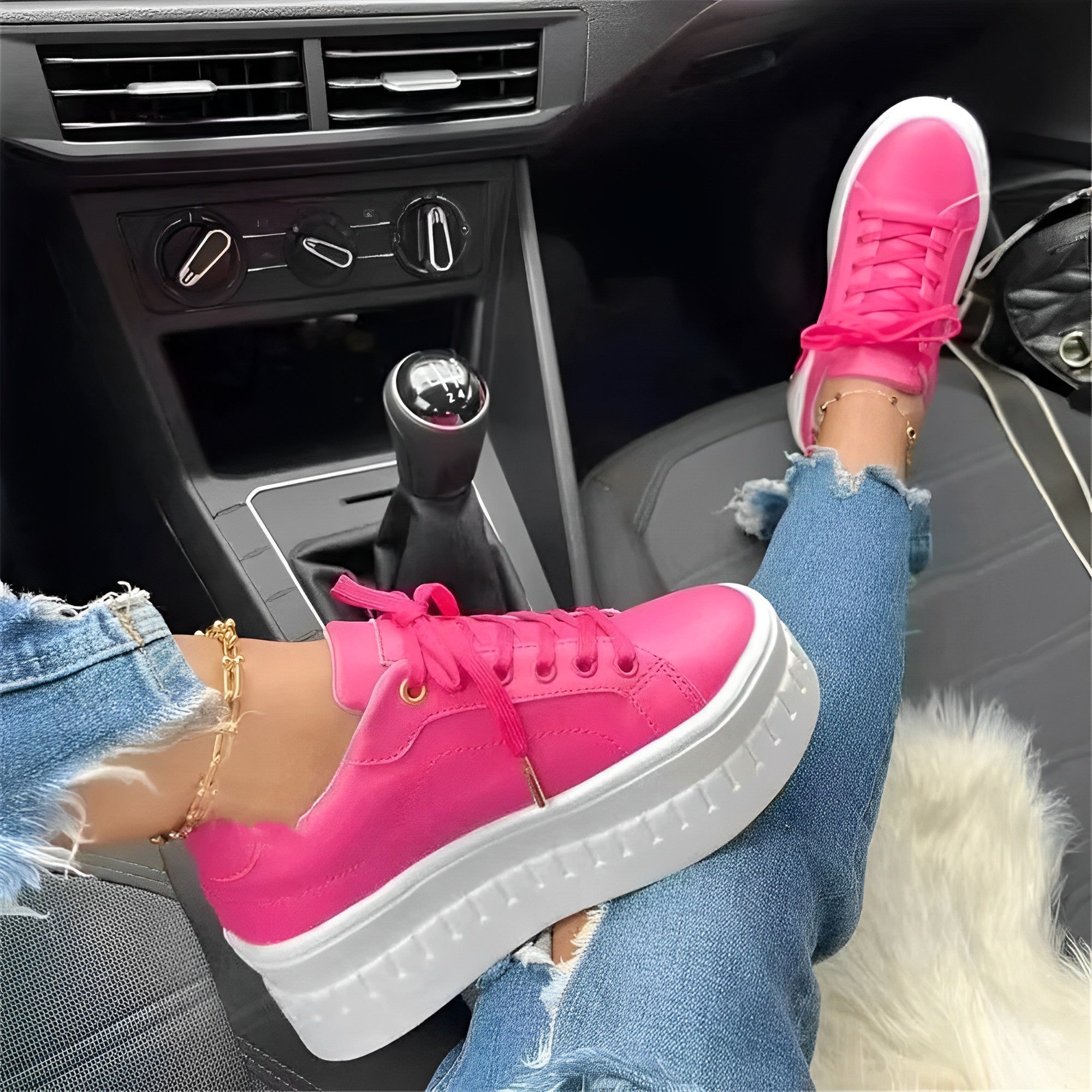 FlexiStride Comfort Sneakers | Ademend en Dempend Sneakers voor Dames