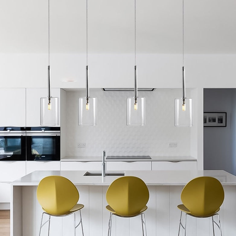 Elegante Glazen Hanglamp voor Eettafel - Moderne LED Verlichting voor Stijlvol Interieur