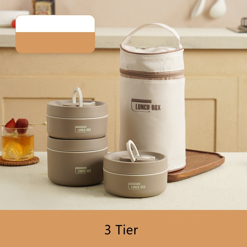 SmartLunch - Geïsoleerde Lunchbox Set | Perfect voor Werk en Reizen