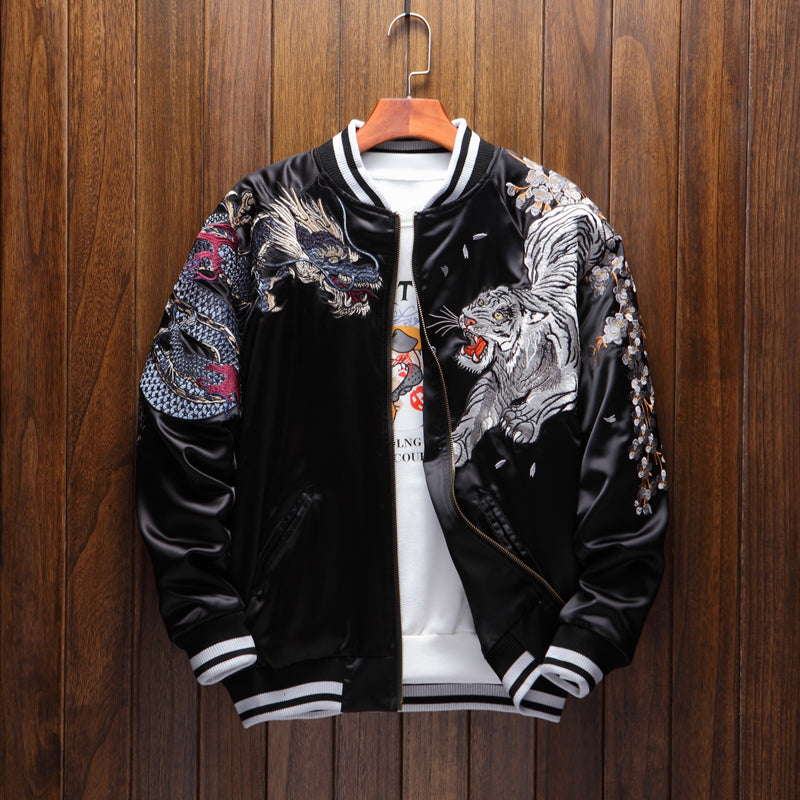 JasperStyle - Sukajan Souvenir Bomberjack | Stijlvolle en Comfortabele Bomberjack voor Dames en Heren