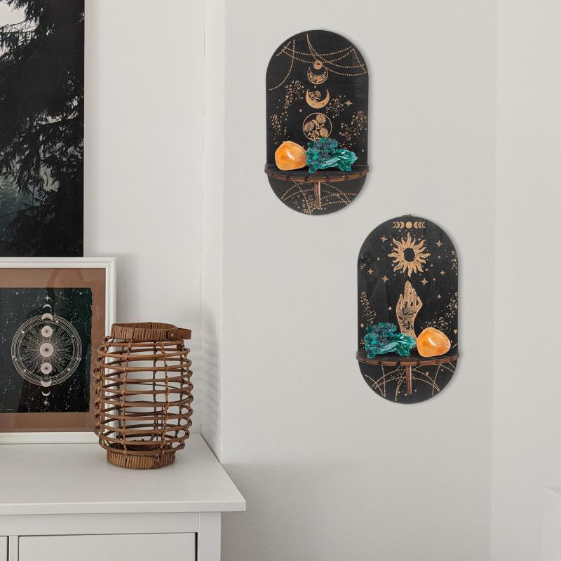 Stellar Crystal Plankenset | Luxe en Decoratieve Opbergruimte