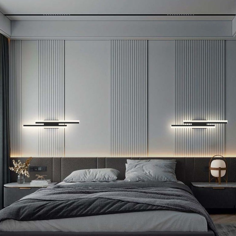 LinearGlow - Moderne LED Wandlamp met Lange Lichtstrepen | Stijlvolle Verlichting voor Woonkamer en Hal