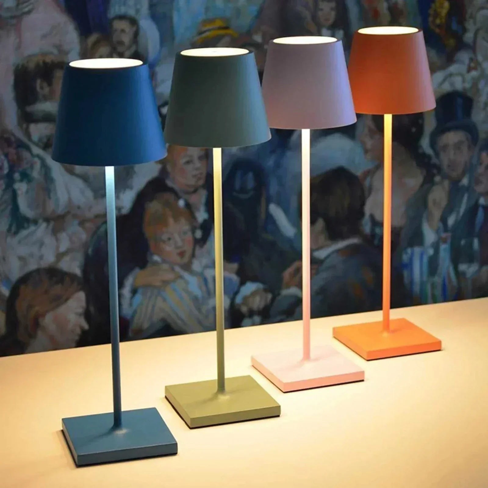 LuxeLicht - Draadloze Luxe Tafellamp | Stijlvolle LED-verlichting voor elk interieur