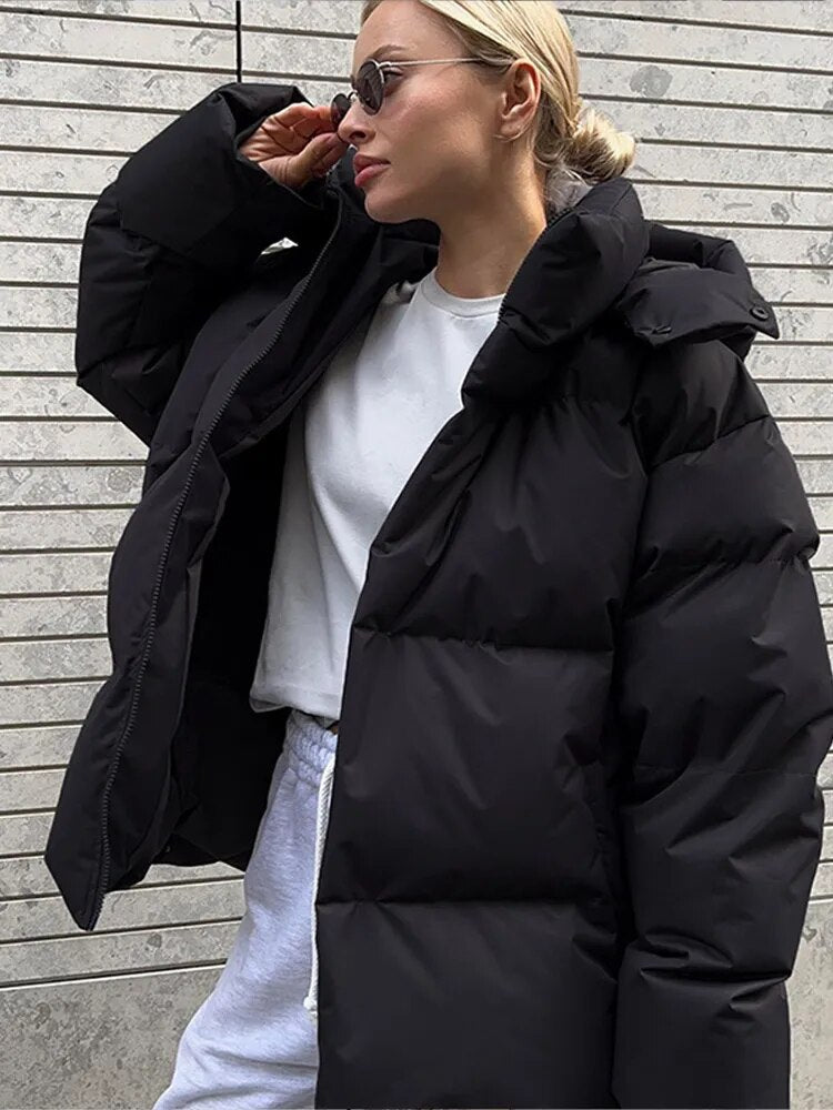 Sophie - Stijlvolle Oversized Capuchon | Moderne Damesjas voor Comfort en Mode
