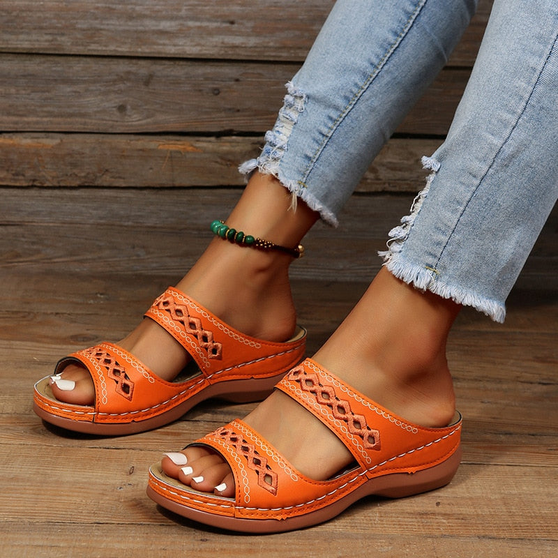 Alysa Orthopedische Sandalen | Comfortabele Zomersandalen met Voetboogondersteuning voor Dames