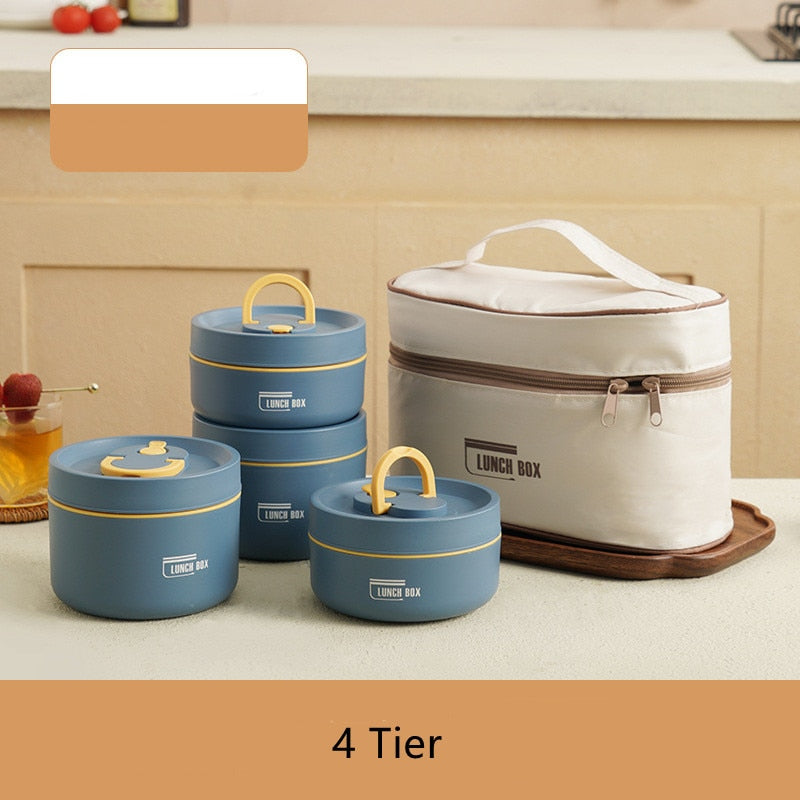 SmartLunch - Geïsoleerde Lunchbox Set | Perfect voor Werk en Reizen