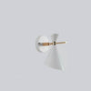 ScandiShine - Minimalistische Scandinavische Wandlamp met Hoornkap