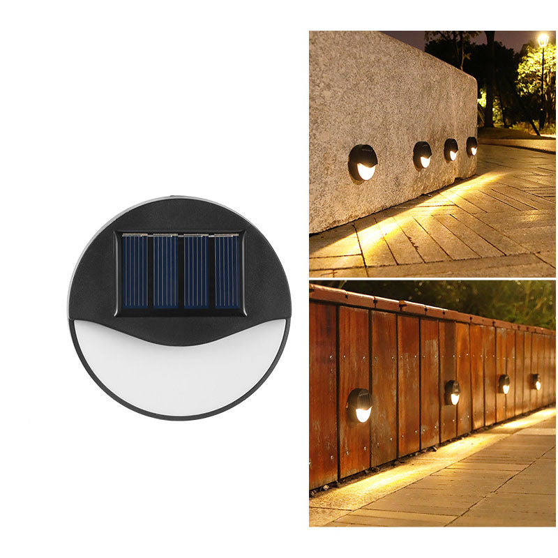 EcoGlow - Waterdichte LED-Solar Terraslampen voor Buiten in Rond en Vierkant