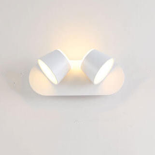 NordLight - Draaibare LED-Wandlamp met Cilinderscherm | Verkrijgbaar met 1, 2 of 3 Vlammen