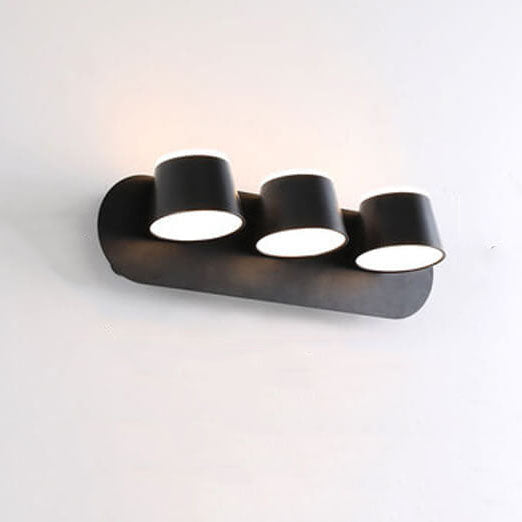 NordLight - Draaibare LED-Wandlamp met Cilinderscherm | Verkrijgbaar met 1, 2 of 3 Vlammen