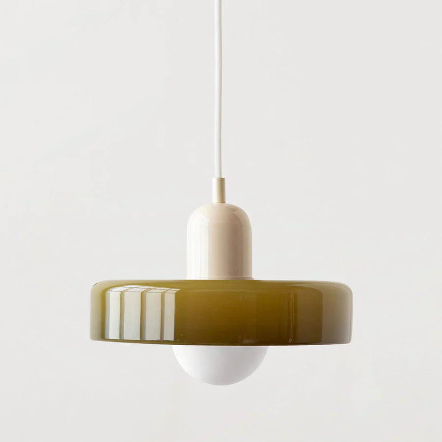 ModernGlass Plafondlamp - Scandinavische Hanglamp met Glasafwerking