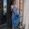Denim Jumpsuit met Stijlvolle Pasvorm | Comfort en Trendy Design