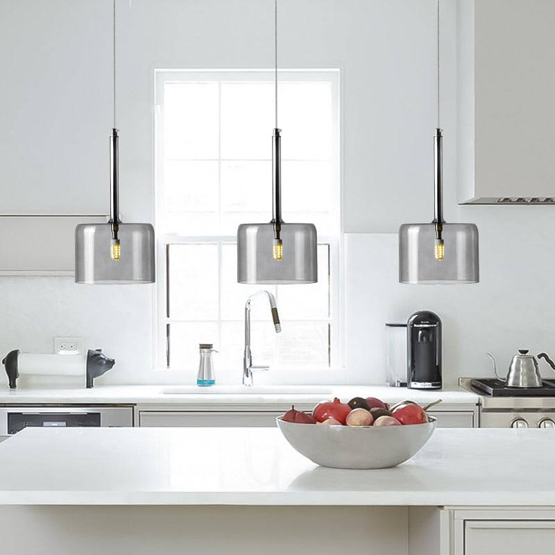Elegante Glazen Hanglamp voor Eettafel - Moderne LED Verlichting voor Stijlvol Interieur