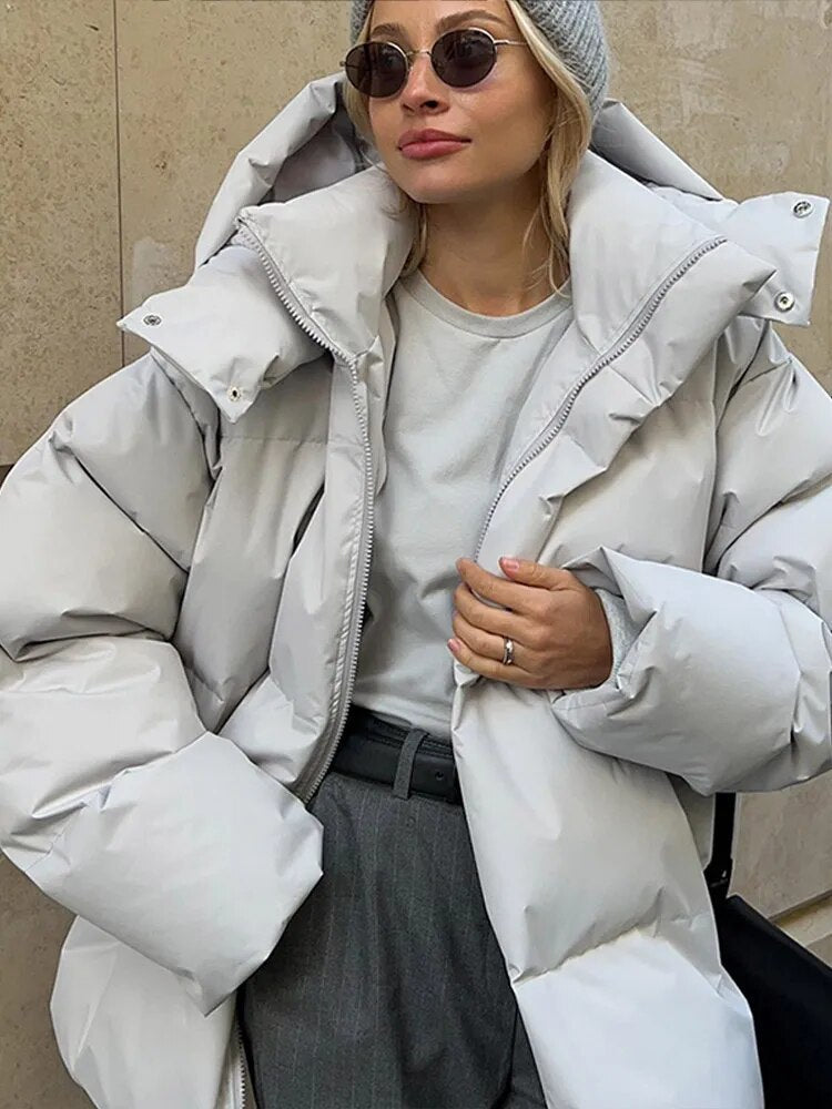 Sophie - Stijlvolle Oversized Capuchon | Moderne Damesjas voor Comfort en Mode