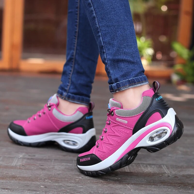 TrendBoost Casual Wedge Sneakers | Comfortabele en Stijlvolle Wedge Sneakers voor Dames