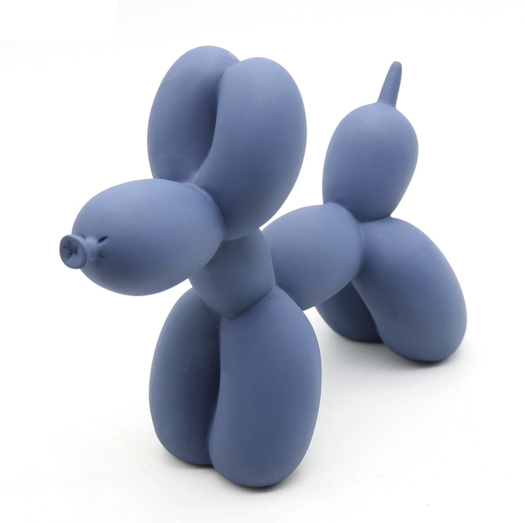 Kleurrijke Ballon Hondensculptuur - Moderne Kunst voor Interieurdecoratie
