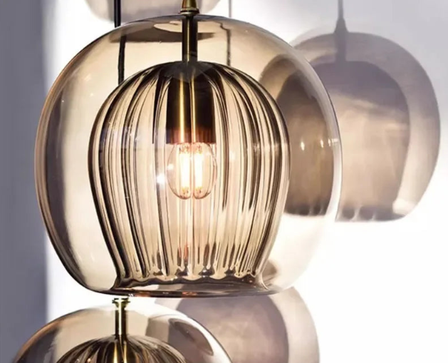 GlassLuxe Moderne Hanglamp - Glazen Design Lamp voor Eetkamer en Woonkamer