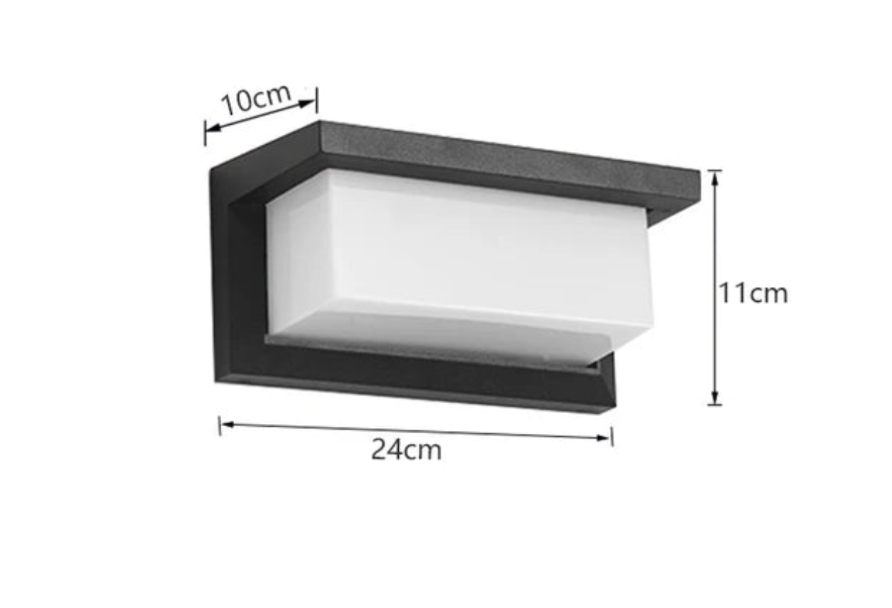 GlowStream - LED Buitenwandlamp | Energiezuinige Verlichting voor Buiten