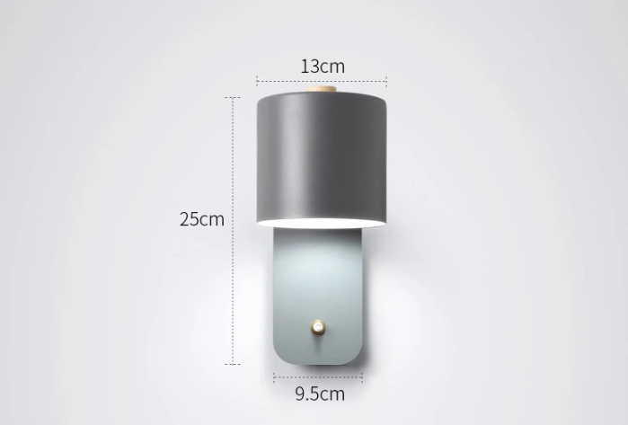 LumiSwitch - Moderne LED Wandlamp met Schakelaar | Stijlvolle Verlichting voor Binnenhuisdecoratie