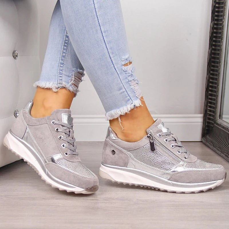 ZipFit - Stijlvolle Sneakers met Orthopedisch Voetbed