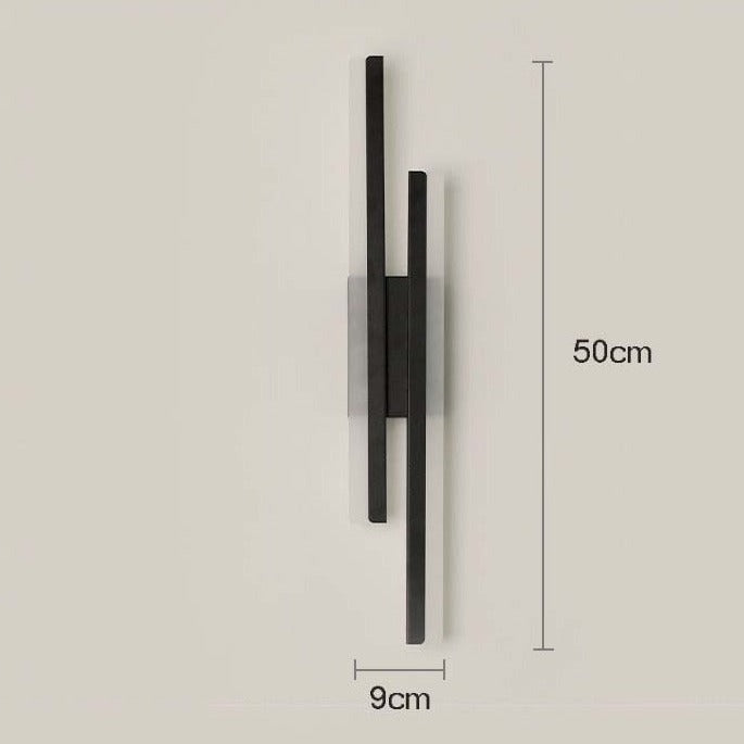 LinearGlow - Moderne LED Wandlamp met Lange Lichtstrepen | Stijlvolle Verlichting voor Woonkamer en Hal