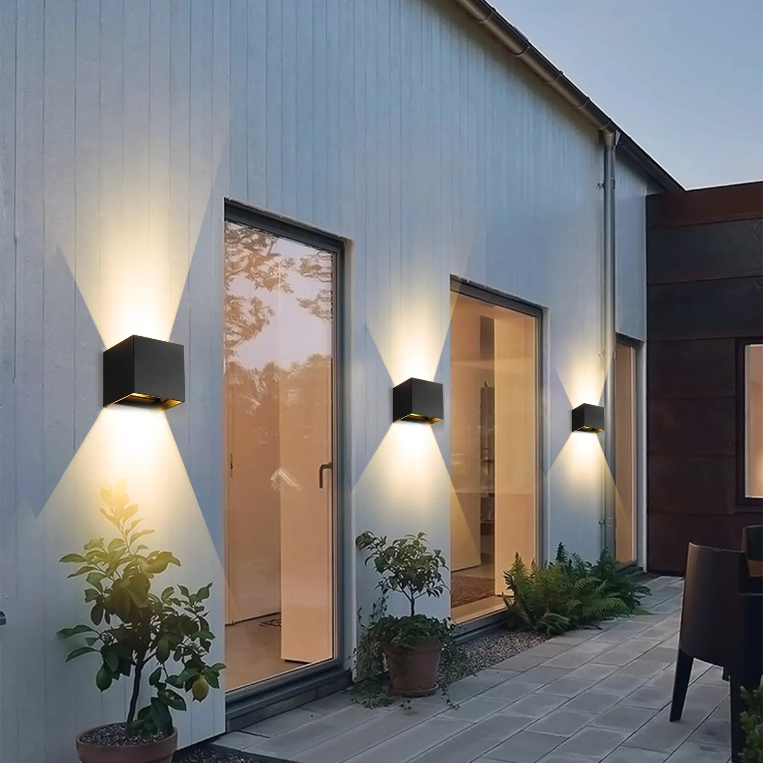 LED BlokWandlampen - Modern Ontwerp en Energiezuinig | 1+1 Gratis Aanbieding