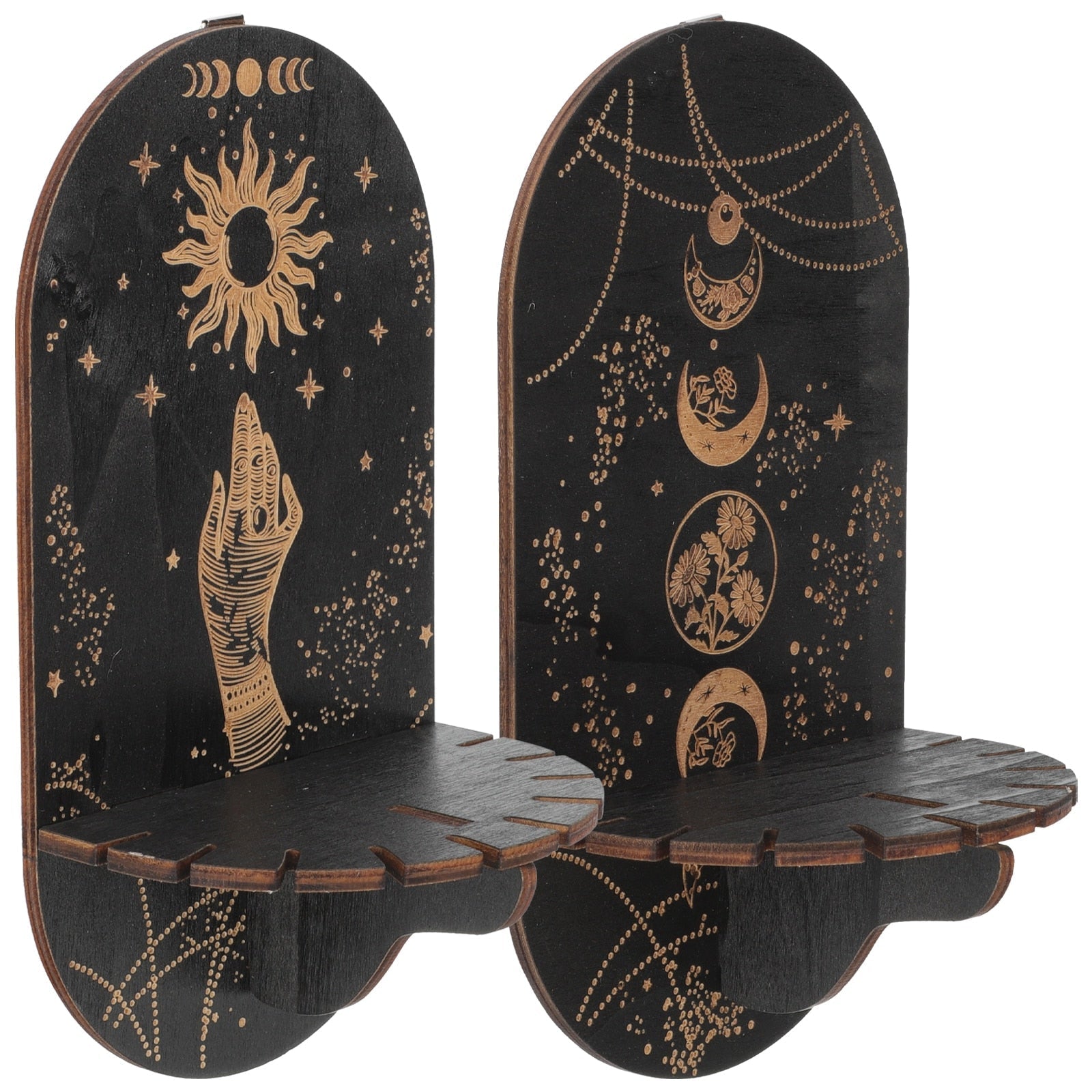 Stellar Crystal Plankenset | Luxe en Decoratieve Opbergruimte