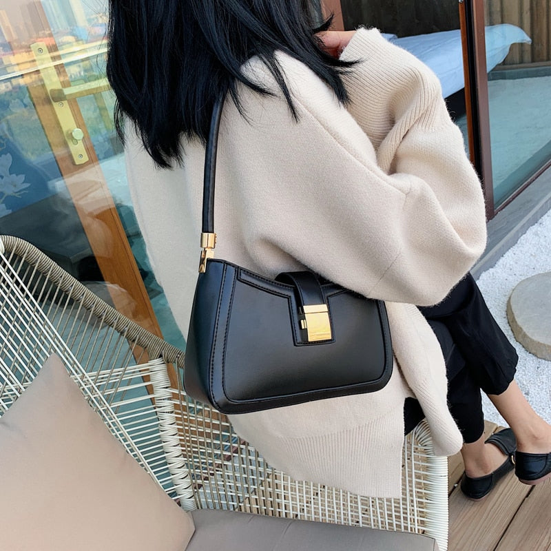 EmiliaStyle Stijlvolle Schoudertas voor Dames | Designer Handtas met Rits