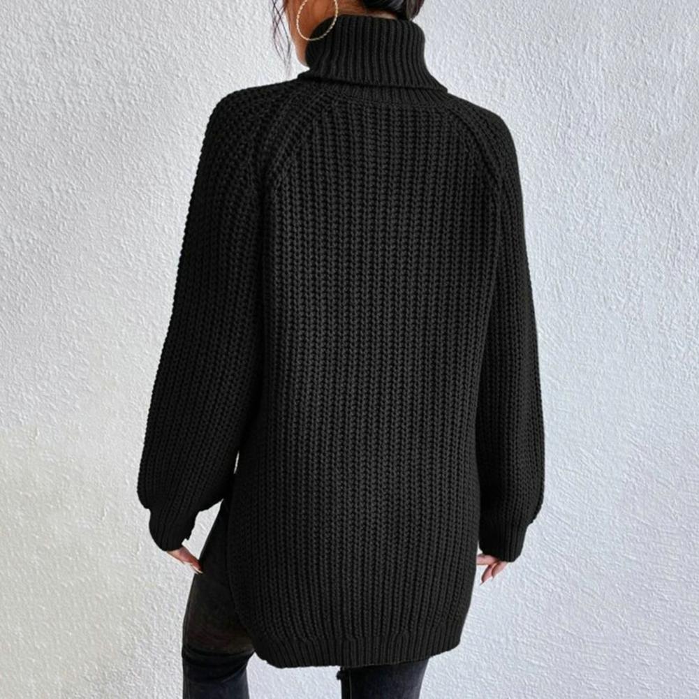 SylveraChic - Stijlvolle Dames Coltrui van Katoen - Comfort en Elegantie