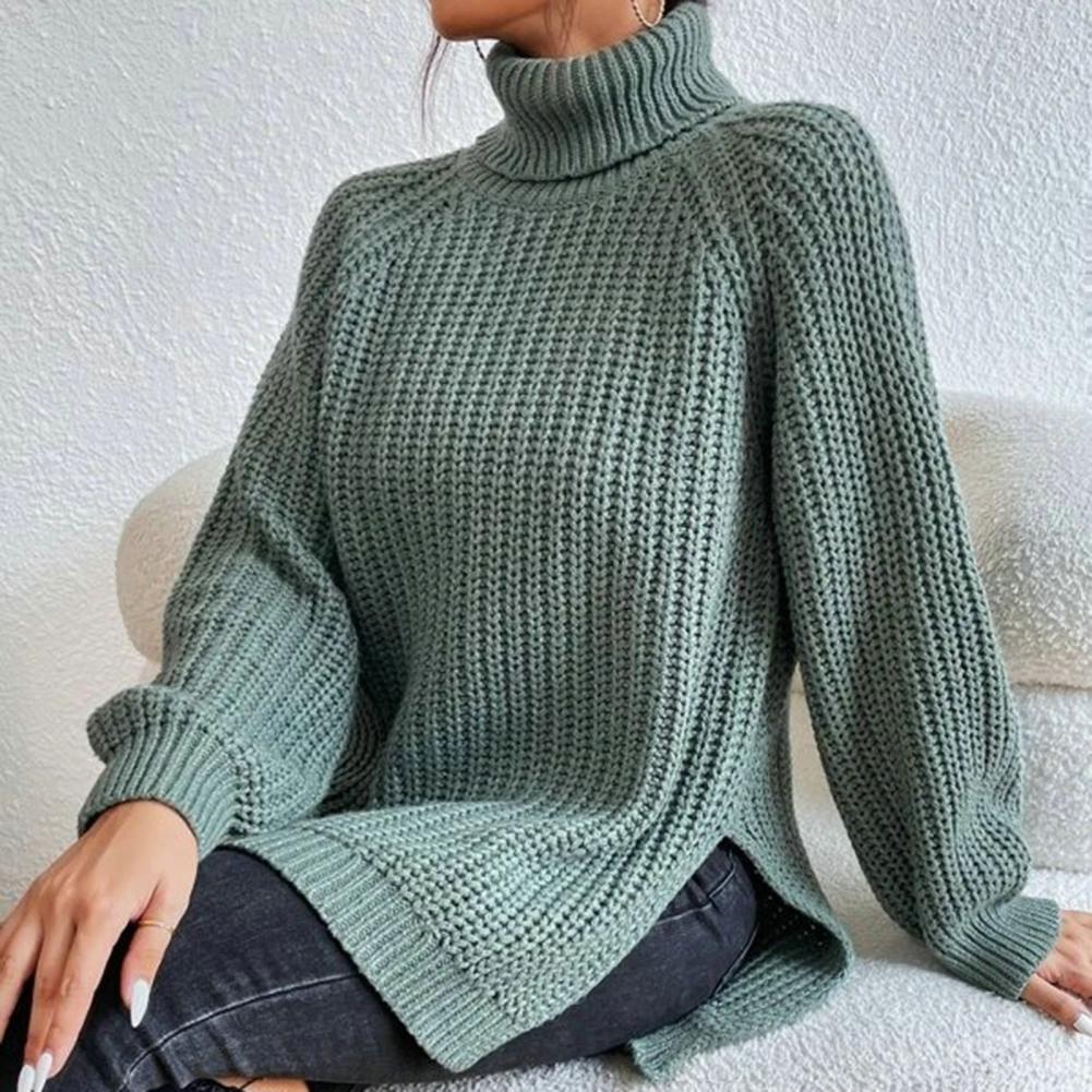 SylveraChic - Stijlvolle Dames Coltrui van Katoen - Comfort en Elegantie