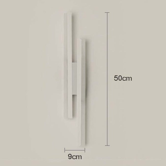 LinearGlow - Moderne LED Wandlamp met Lange Lichtstrepen | Stijlvolle Verlichting voor Woonkamer en Hal