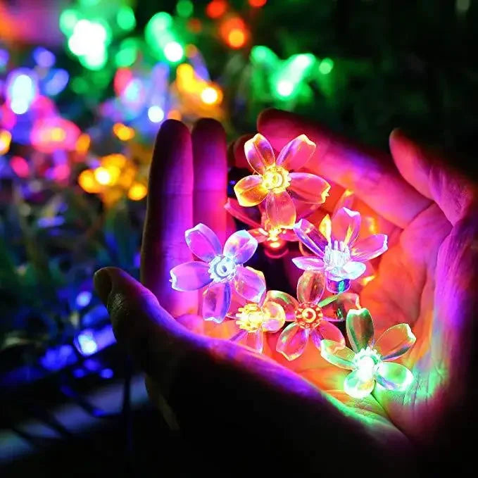 BloomGlow - Solar Tuin Bloemenverlichting voor Sfeervolle Buitenverlicht