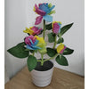 FloraGlow - Solar Rozenlantaarn voor Tuinverlichting