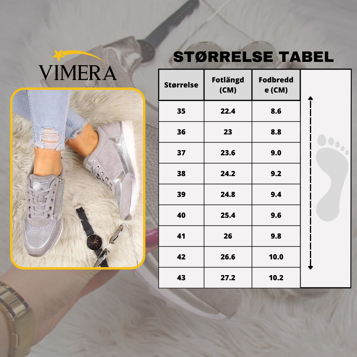 ZipFit - Stijlvolle Sneakers met Orthopedisch Voetbed
