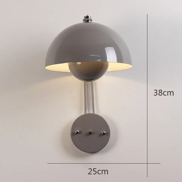 DreamGlow - Wandlamp met Paddenstoel Design voor Kinderkamers