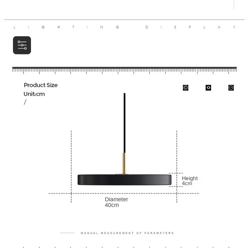 SteelGlow UFO LED Hanglamp - Moderne Metalen Hanglamp met Energiezuinige Verlichting
