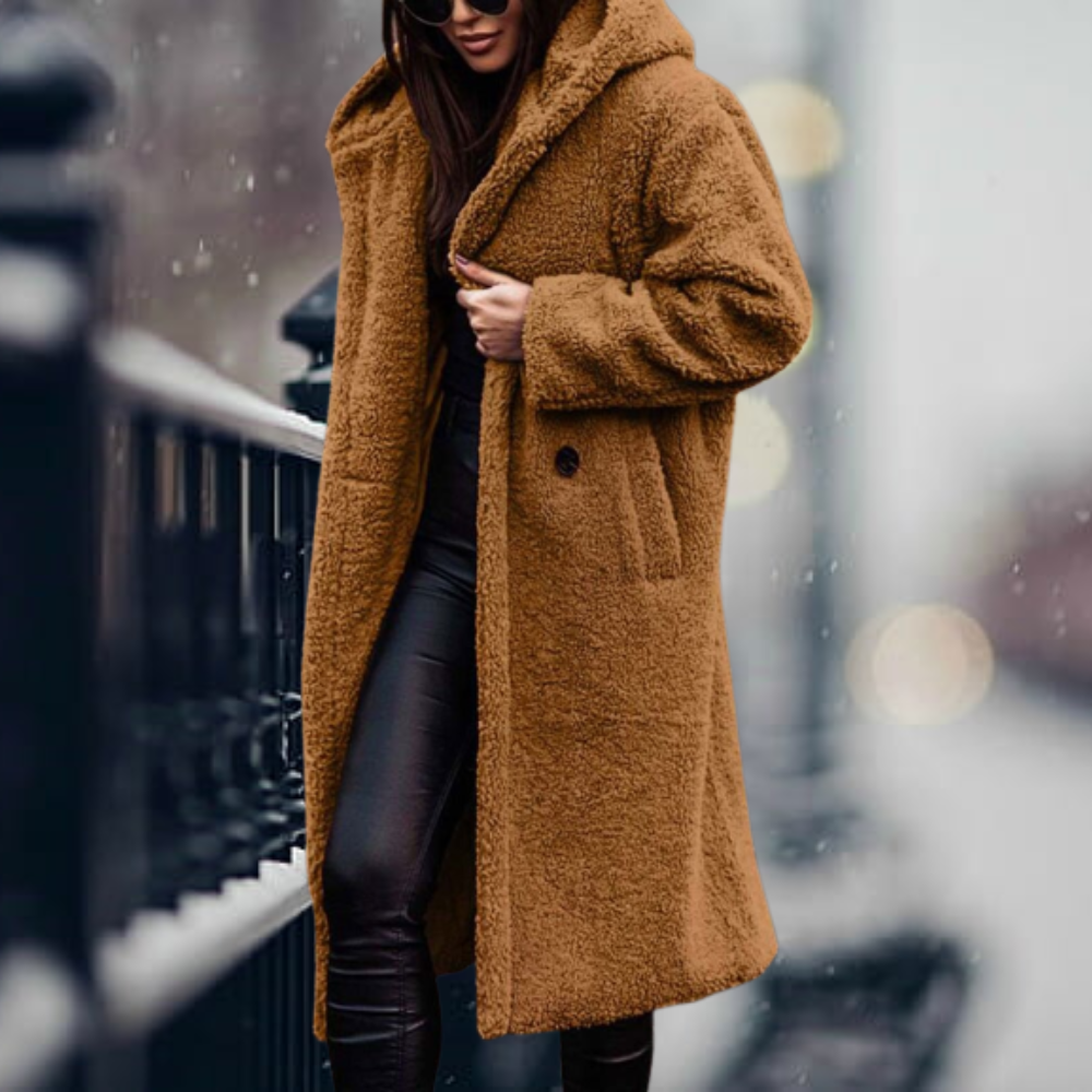 Elisea - Casual Wol Winterjas voor Dames