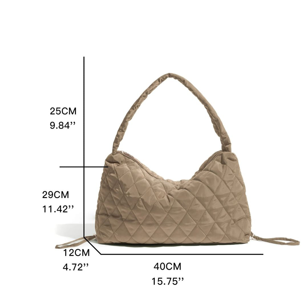 Elisa - Gewatteerde Schoudertas voor Dames | Stijlvolle en Comfortabele Crossbody Tas