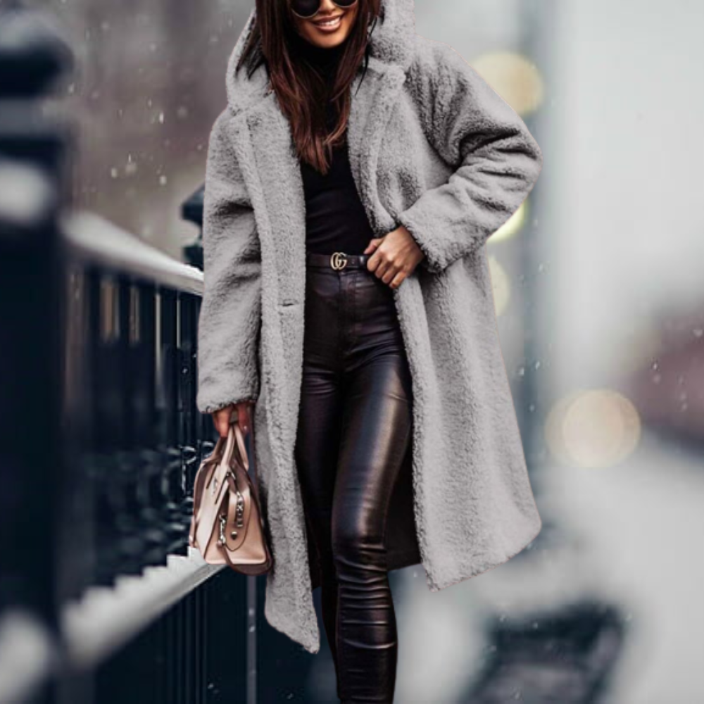 Elisea - Casual Wol Winterjas voor Dames