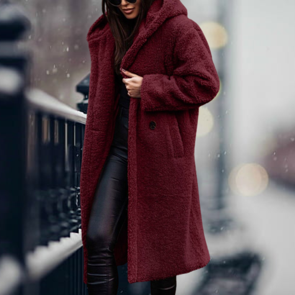 Elisea - Casual Wol Winterjas voor Dames
