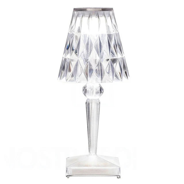 CrystalGlow - Luxe Acryl Kristallen Tafellamp | Elegante Sfeerverlichting