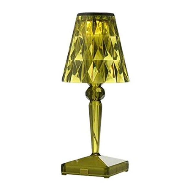CrystalGlow - Luxe Acryl Kristallen Tafellamp | Elegante Sfeerverlichting