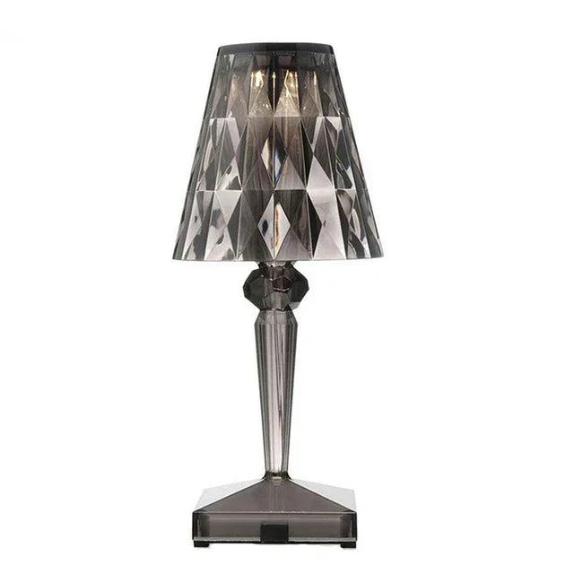 CrystalGlow - Luxe Acryl Kristallen Tafellamp | Elegante Sfeerverlichting