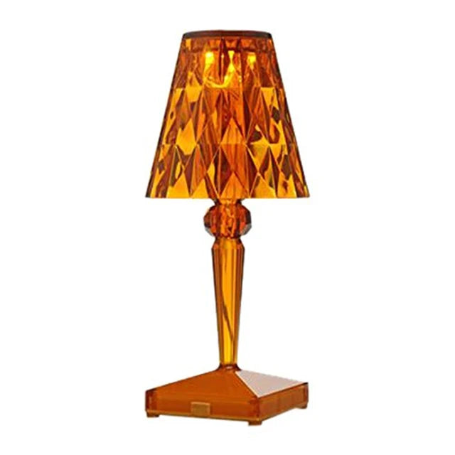 CrystalGlow - Luxe Acryl Kristallen Tafellamp | Elegante Sfeerverlichting