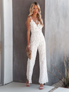 Sophia - Elegante Kanten Jumpsuit voor Dames | Luxe en Verfijnd
