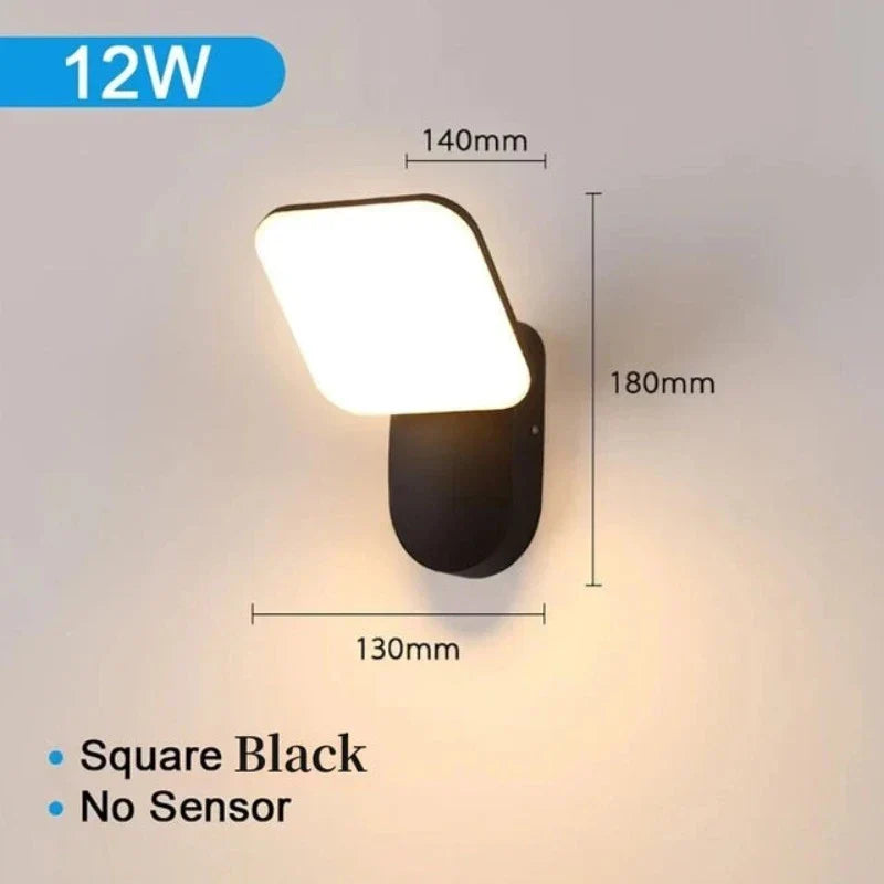 SenseLight - Bewegingssensor LED Verandalamp voor Veiligheid en Verlichting