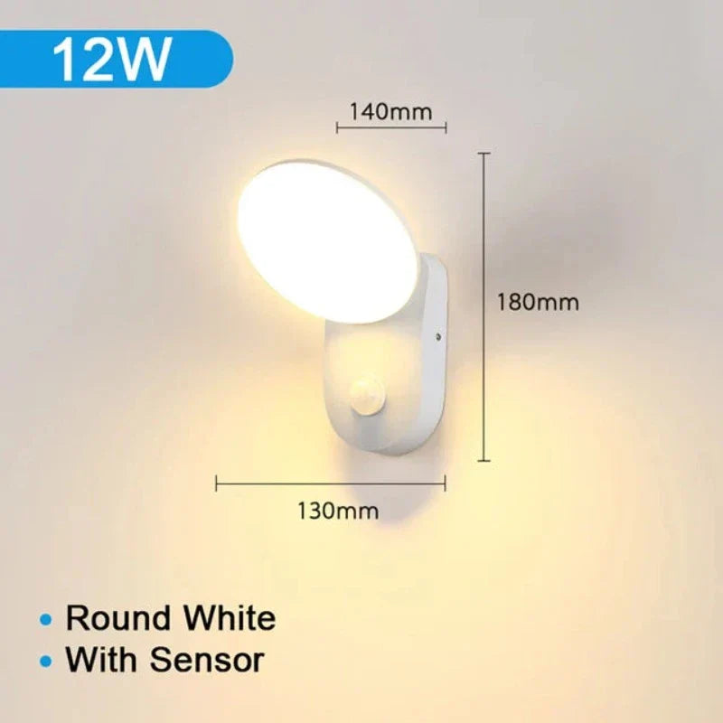 SenseLight - Bewegingssensor LED Verandalamp voor Veiligheid en Verlichting
