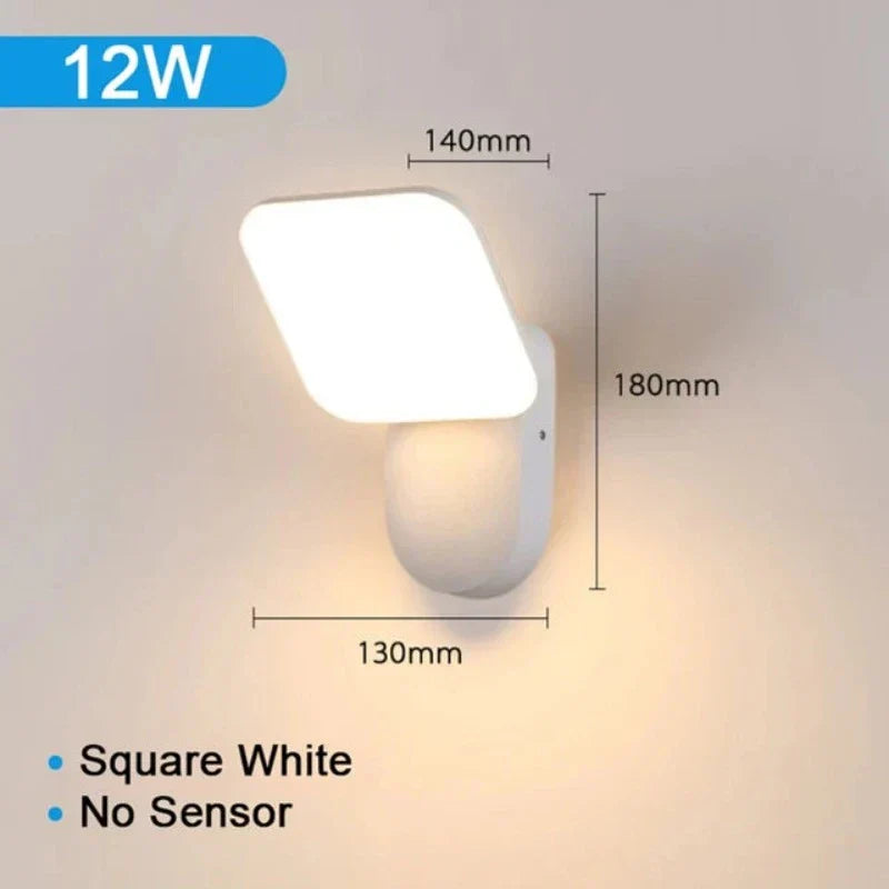 SenseLight - Bewegingssensor LED Verandalamp voor Veiligheid en Verlichting