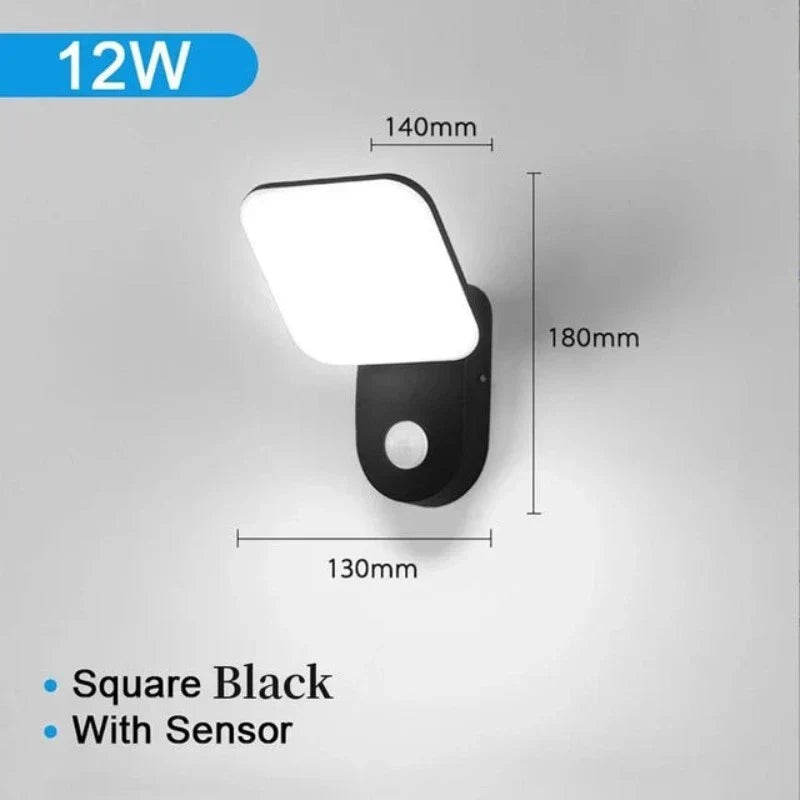 SenseLight - Bewegingssensor LED Verandalamp voor Veiligheid en Verlichting