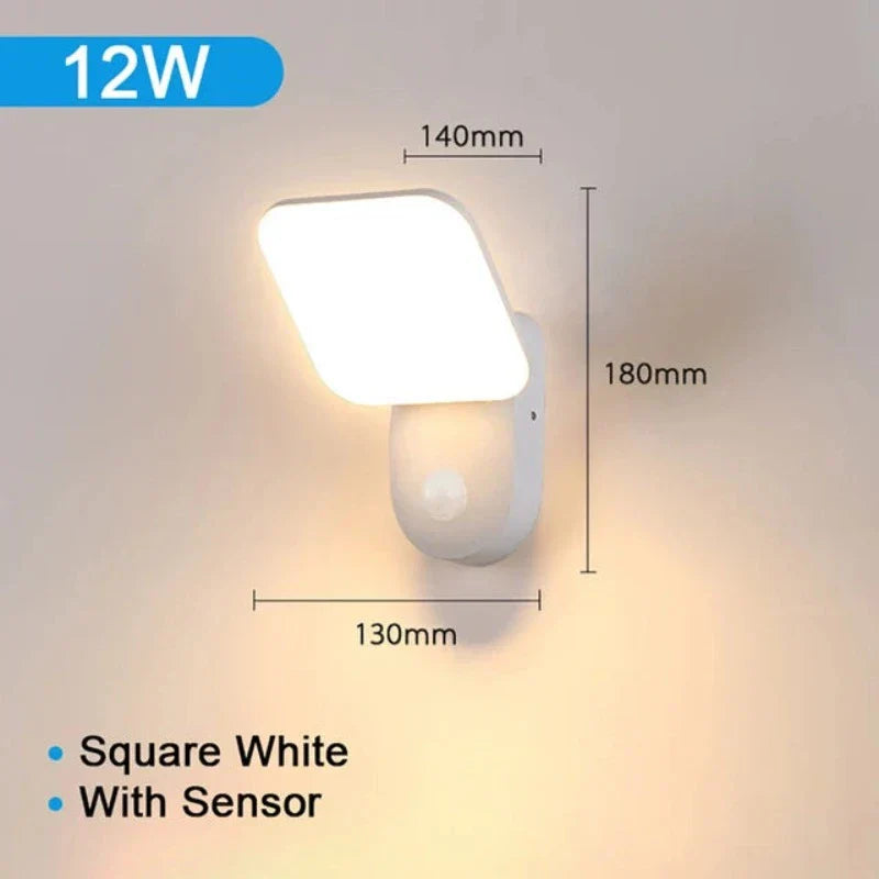 SenseLight - Bewegingssensor LED Verandalamp voor Veiligheid en Verlichting